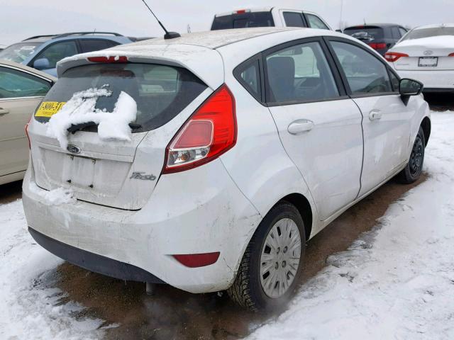 3FADP4TJ1FM167603 - 2015 FORD FIESTA S WHITE photo 4