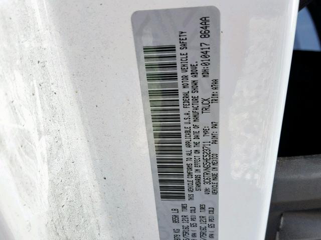 3C6TRVNG5HE523711 - 2017 RAM PROMASTER 白色 照片 10