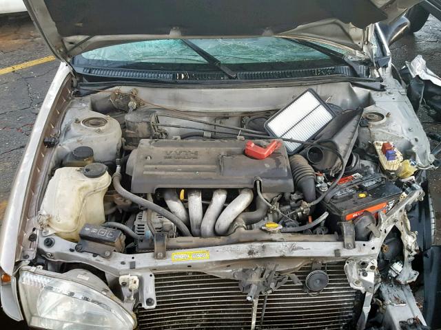 2T1BR12E6YC315836 - 2000 TOYOTA COROLLA VE SILVER photo 7