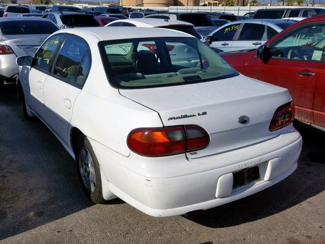1G1NE52J22M691532 - 2002 CHEVROLET MALIBU LS თეთრი ფოტო 3
