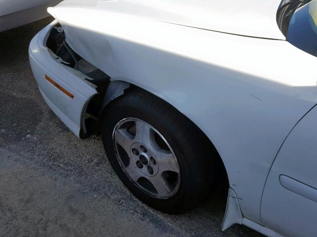 1G1NE52J22M691532 - 2002 CHEVROLET MALIBU LS თეთრი ფოტო 9