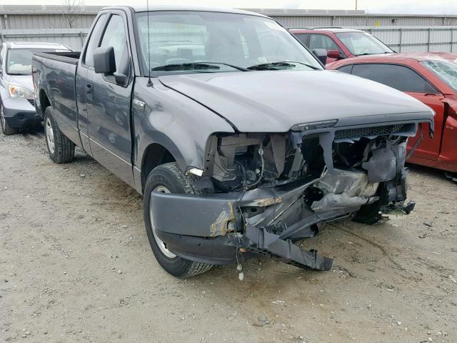 1FTRF12206NB27353 - 2006 FORD F150 CHARCOAL photo 1