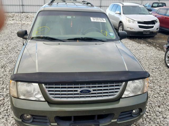 1FMZU75E12UA34612 - 2002 FORD EXPLORER L GREEN photo 9