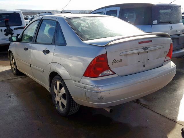 1FAFP38392W295059 - 2002 FORD FOCUS ZTS SILVER photo 3
