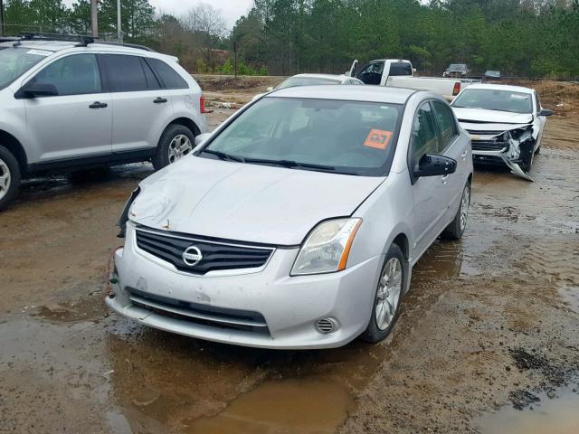 3N1AB6AP4CL716181 - 2012 NISSAN SENTRA 2.0 SILVER photo 2