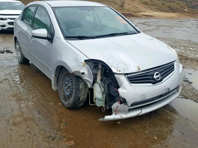 3N1AB6AP4CL716181 - 2012 NISSAN SENTRA 2.0 SILVER photo 9