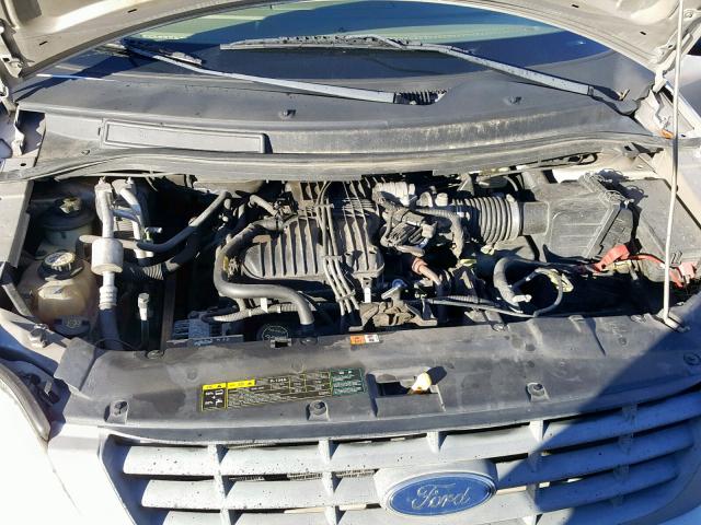 2FMZA57654BA95473 - 2004 FORD FREESTAR S SILVER photo 7