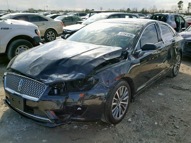 3LN6L5A99HR642316 - 2017 LINCOLN MKZ PREMIE BLACK photo 2