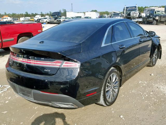 3LN6L5A99HR642316 - 2017 LINCOLN MKZ PREMIE BLACK photo 4