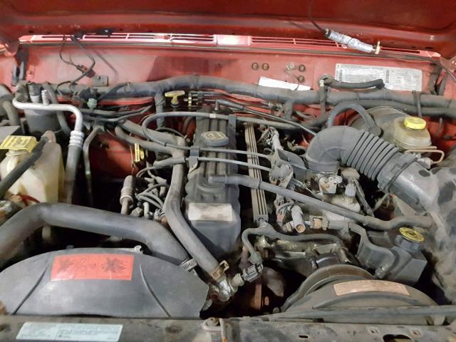 1J4FF68S9XL521819 - 1999 JEEP CHEROKEE S RED photo 7