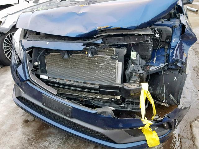 5NPE34AFXFH036698 - 2015 HYUNDAI SONATA SPO BLUE photo 9