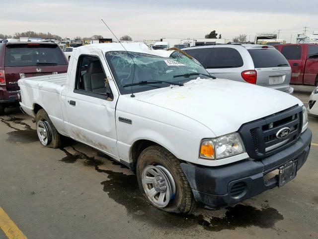 1FTYR10D19PA17623 - 2009 FORD RANGER WHITE photo 1