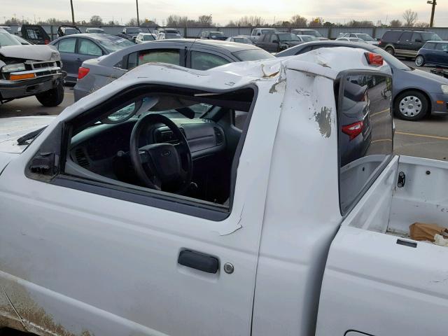 1FTYR10D19PA17623 - 2009 FORD RANGER WHITE photo 10