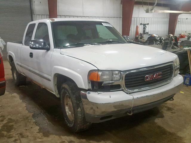 2GTEK19T121203473 - 2002 GMC NEW SIERRA WHITE photo 1