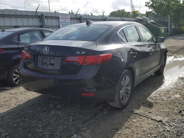 19VDE1F34DE008974 - 2013 ACURA ILX 20 BLACK photo 4