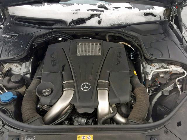 WDDXJ8FB3FA006838 - 2015 MERCEDES-BENZ S 550 GRAY photo 7