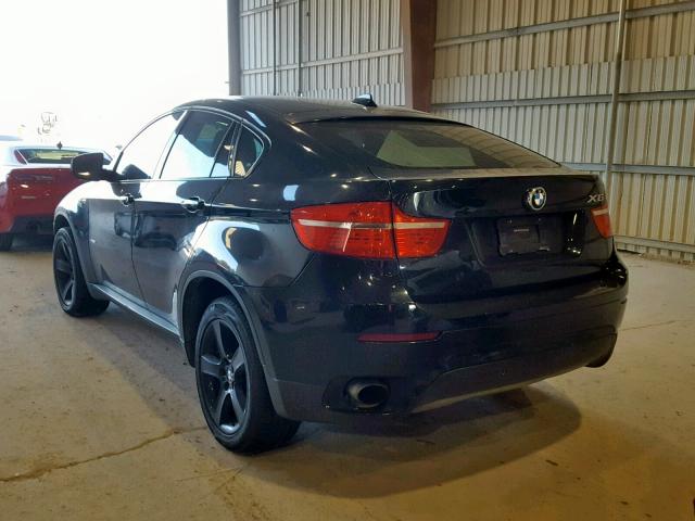 5UXFG2C57BLX07234 - 2011 BMW X6 XDRIVE3 BLACK photo 3