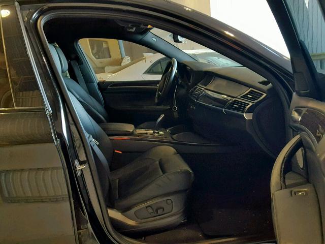 5UXFG2C57BLX07234 - 2011 BMW X6 XDRIVE3 BLACK photo 5