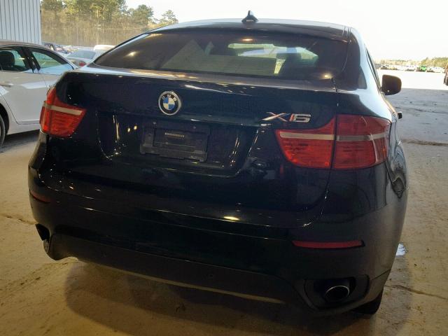 5UXFG2C57BLX07234 - 2011 BMW X6 XDRIVE3 BLACK photo 9