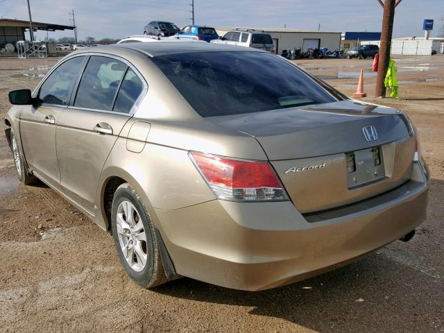 1HGCP26409A196965 - 2009 HONDA ACCORD LXP GOLD photo 3