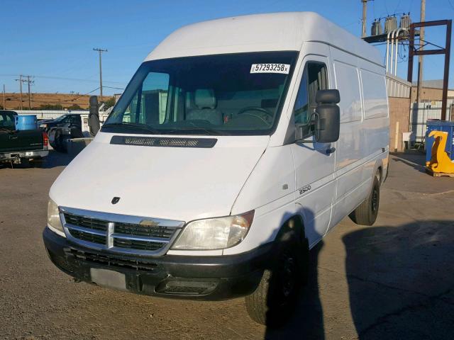 WD0PD644965954462 - 2006 DODGE SPRINTER 2 WHITE photo 2