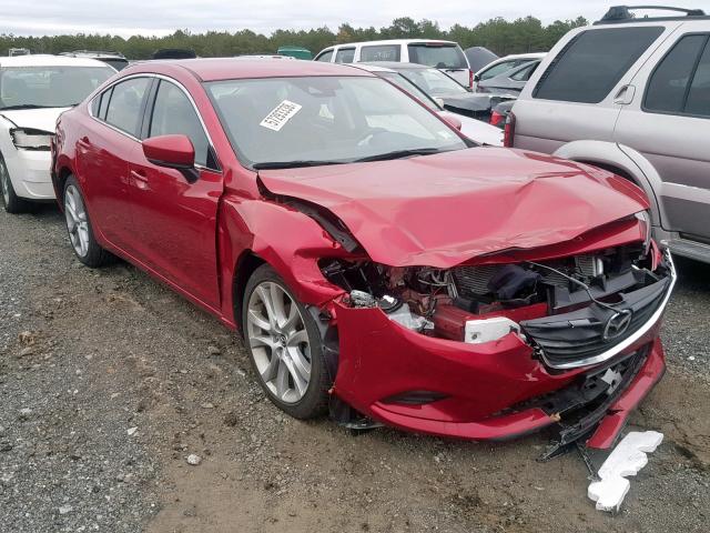 JM1GL1V5XH1147304 - 2017 MAZDA 6 TOURING RED photo 1