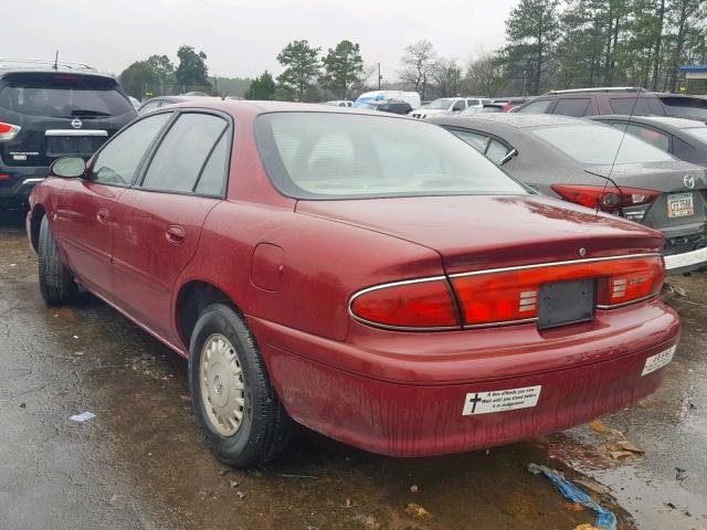 2G4WS52J231268298 - 2003 BUICK CENTURY CU MAROON photo 3