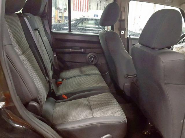 1J8HG48K99C501131 - 2009 JEEP COMMANDER BLACK photo 6