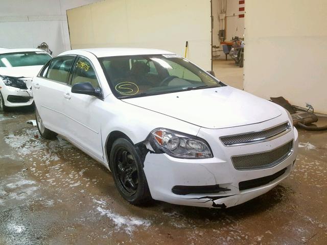 1G1ZB5EB9A4136803 - 2010 CHEVROLET MALIBU LS თეთრი ფოტო 1