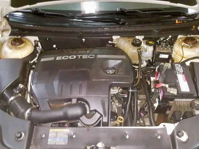 1G1ZB5EB9A4136803 - 2010 CHEVROLET MALIBU LS თეთრი ფოტო 7