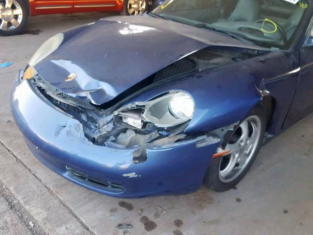 WP0CA2986VS623231 - 1997 PORSCHE BOXSTER BLUE photo 9