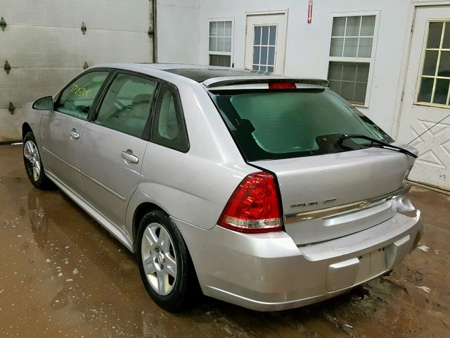 1G1ZT63856F148324 - 2006 CHEVROLET MALIBU MAX ვერცხლისფერი ფოტო 3