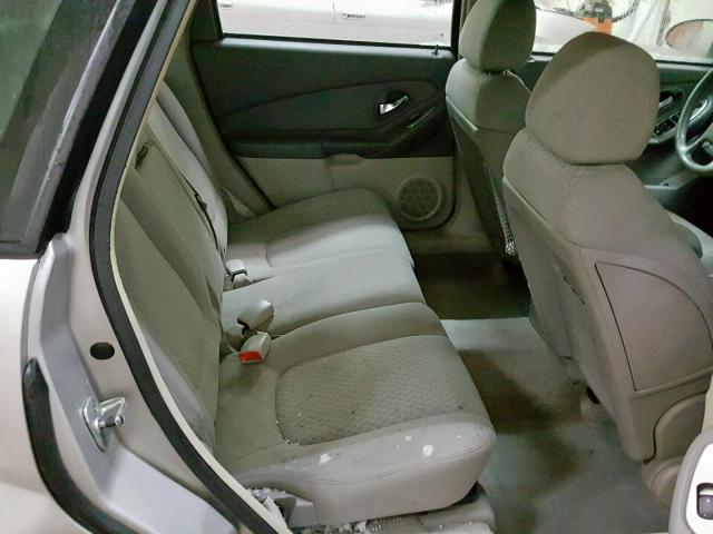 1G1ZT63856F148324 - 2006 CHEVROLET MALIBU MAX ვერცხლისფერი ფოტო 6