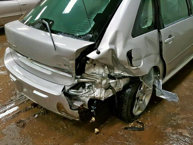 1G1ZT63856F148324 - 2006 CHEVROLET MALIBU MAX ვერცხლისფერი ფოტო 9