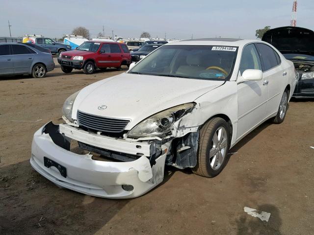 JTHBA30GX55128209 - 2005 LEXUS ES 330 WHITE photo 2