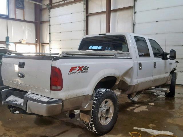 1FTWW31P76EB06530 - 2006 FORD F350 SRW S WHITE photo 4