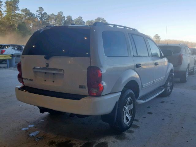 1D4HD58D74F129158 - 2004 DODGE DURANGO LI WHITE photo 4