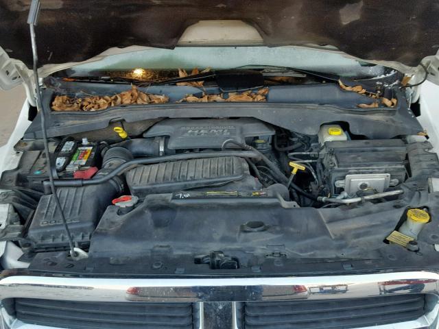 1D4HD58D74F129158 - 2004 DODGE DURANGO LI WHITE photo 7