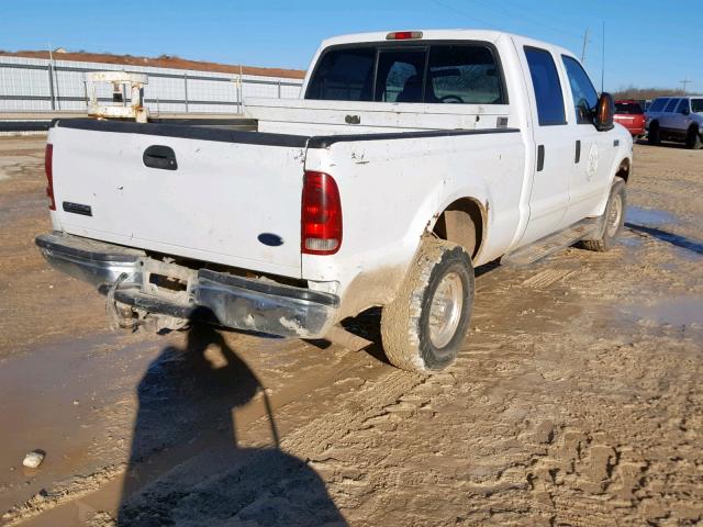 1FTNW21S83EC74487 - 2003 FORD F250 SUPER WHITE photo 4