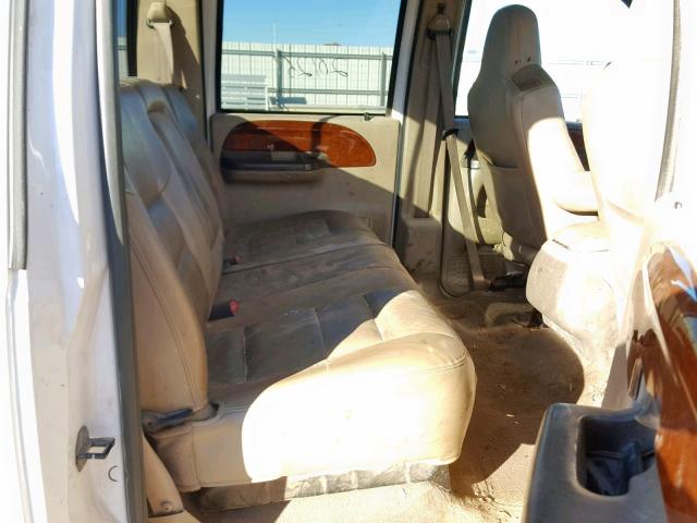 1FTNW21S83EC74487 - 2003 FORD F250 SUPER WHITE photo 6