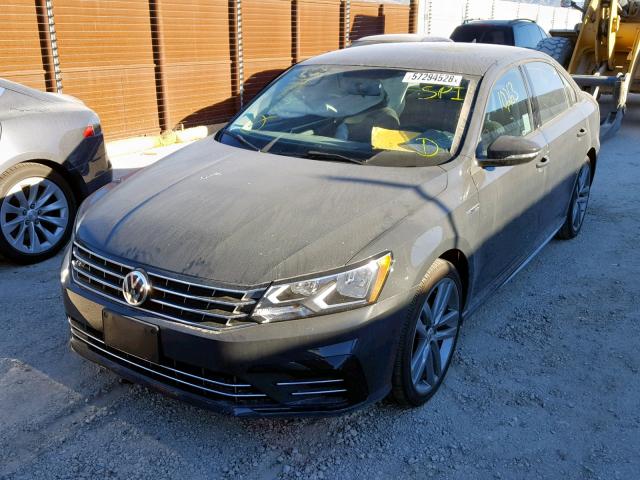 1VWAA7A35JC009454 - 2018 VOLKSWAGEN PASSAT S BLACK photo 2