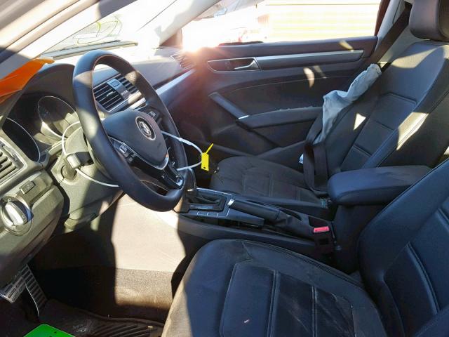 1VWAA7A35JC009454 - 2018 VOLKSWAGEN PASSAT S BLACK photo 5
