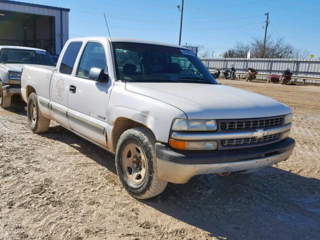 1GCEC19V3XZ185216 - 1999 CHEVROLET SILVERADO WHITE photo 1