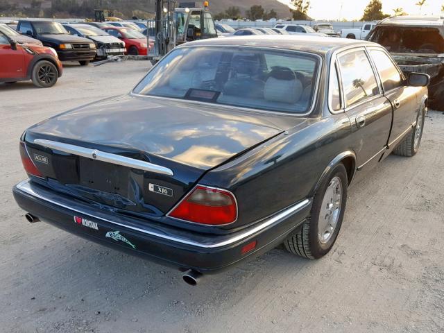 SAJHX1741TC758222 - 1996 JAGUAR XJ6 GREEN photo 4