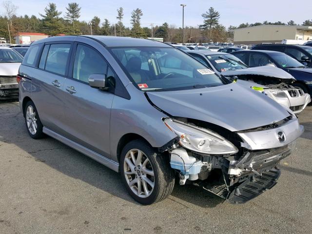 JM1CW2DL5D0162207 - 2013 MAZDA 5 SILVER photo 1