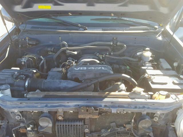 5TDBT48A75S251994 - 2005 TOYOTA SEQUOIA LI BLUE photo 7