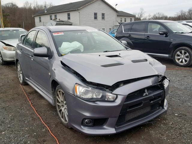 JA32W8FV5CU007045 - 2012 MITSUBISHI LANCER EVO SILVER photo 1