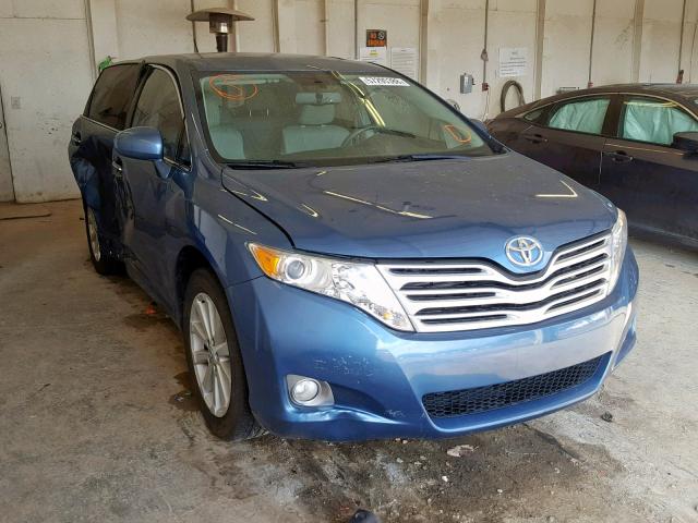 4T3ZA3BB9BU050690 - 2011 TOYOTA VENZA BASE BLUE photo 1