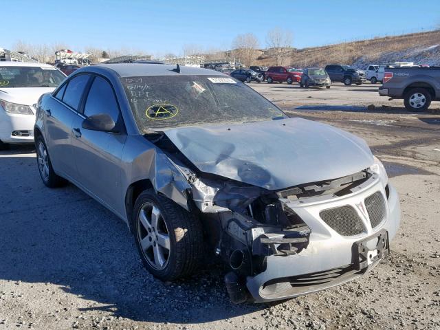 1G2ZH57N284296405 - 2008 PONTIAC G6 GT SILVER photo 1