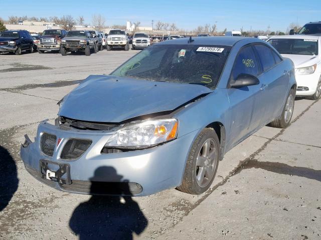 1G2ZH57N284296405 - 2008 PONTIAC G6 GT SILVER photo 2